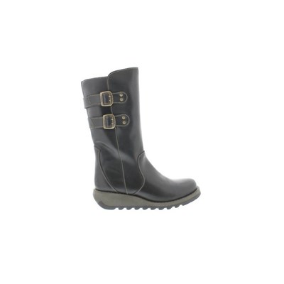 Women's Fly London suli Wedge Black | KGHRQU-098